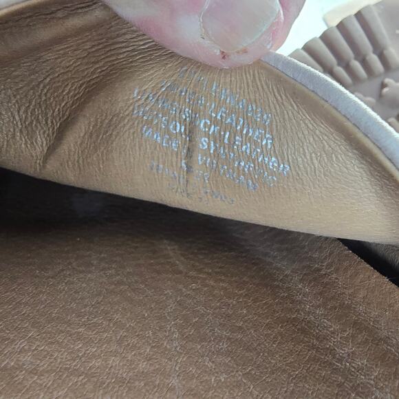 Madewell Layne Clog Mule in Nubuck Leather Casual Pink EUC Size 11 - Picture 8 of 9